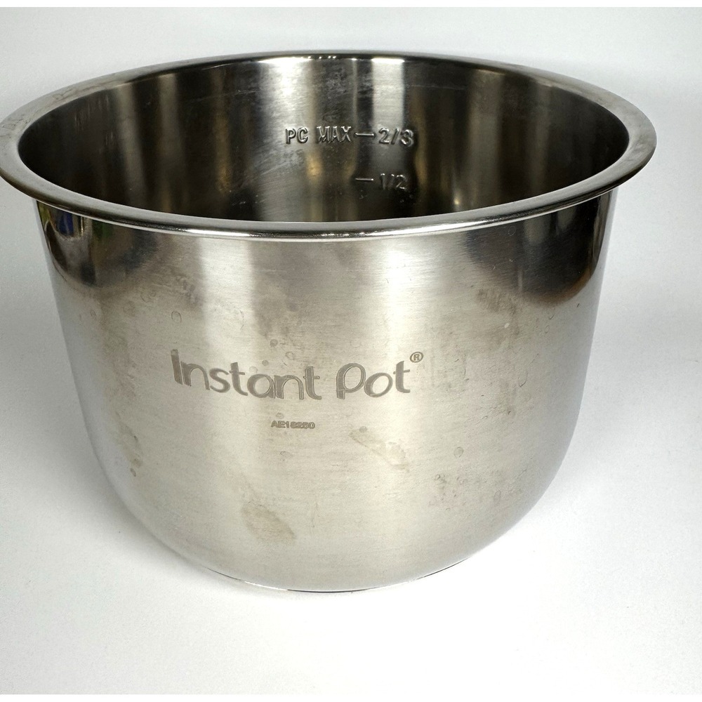 Instant Pot Replacement Part Inner Pot Stainless Steel Insert 6 Quart OEM